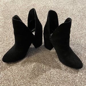 Suede Booties by Steve Madden - size 6.5